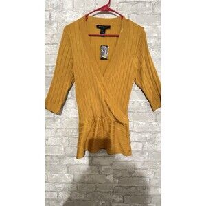 Ashley Stewart Cross Chest Blouse Size 14/16